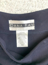 Load image into Gallery viewer, Dana Kay Shirt Womens 16W Black Corset Cropped Tank Square Neck Plus Ladies