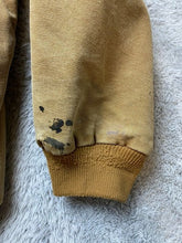 Load image into Gallery viewer, Vintage Carhartt Jacket Adult 4XL Tan Zip Bomber Detroit Style Quilt Lined Chore