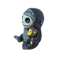 Load image into Gallery viewer, Furrybones Kongo the Ape Skull Resin Mini Figure in Costume NEW
