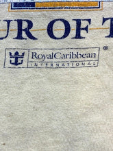Load image into Gallery viewer, VTG Royal Caribbean International Shirt Adult Extra Large Yellow Cruise Ship Men