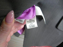 Load image into Gallery viewer, Ann Taylor Suit Coat Womens 0 Gray Single Breasted Virgin Wool Blazer Jacket