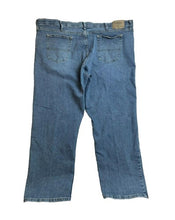 Load image into Gallery viewer, Wrangler Jeans Adult 44x29 Blue Authentics Straight Leg Spandex Baggy Denim Mens