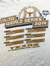 Load image into Gallery viewer, Texas Longhorns Shirt Adult Large NCAA College World Series 2014 Baseball Mens