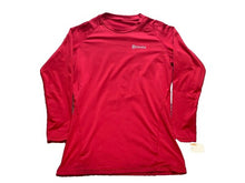 Load image into Gallery viewer, Tesla Shirt Adult Medium Red Long Sleeve Nylon Spandex Logo Mens