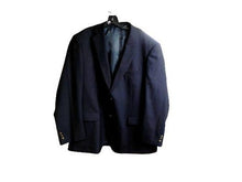 Load image into Gallery viewer, Dockers Sport Coat Mens 50R Navy Single Breasted Wool Blend Suit Blazer