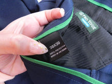 Load image into Gallery viewer, Pro Tour Pants Adult 38x30 Navy Cool Play Straight Leg Casual Golf Dress Mens