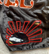 Load image into Gallery viewer, Club Space Shorts Adult 25x7 Black Miami Muay Thai Trunks Boxing Mens NWT