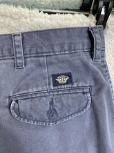 Load image into Gallery viewer, Dockers Pants Adult 40x32 Navy Blue Pleated Straight Leg Casual Trouser Mens