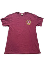 Load image into Gallery viewer, Airborne Shirt Adult Medium Burgundy Americas Guard Of Honor Orlando Army Mens