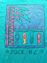 Load image into Gallery viewer, VTG Fresh Produce Shirt Adult Large Single Stitch Duck NC Light Blue 1990 Mens