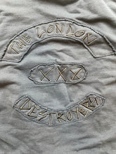 Load image into Gallery viewer, Nike Sweater Womens Medium Black Open Front The London Destroyers XXX Grey Tag