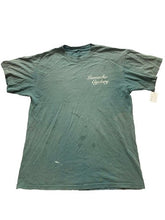 Load image into Gallery viewer, Gamache Cyclery Shirt Adult Medium Faded Green Biking Cyclist Racing USA Mens