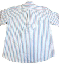 Load image into Gallery viewer, Alan Flusser Shirt Adult Extra Large Button Up Long Sleeve Striped Cotton Mens