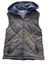 Load image into Gallery viewer, MK MACHINE Vest Mens Extra Large Puffer Detachable Hood Sleeveless
