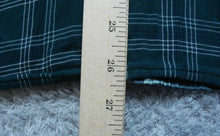 Load image into Gallery viewer, J Jill Shirt Womens Medium Green Plaid Button Down Long Sleeve Tunic Ladies