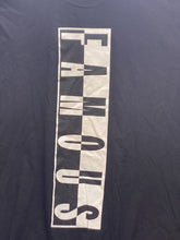 Load image into Gallery viewer, Famous Shirt Adult 2XL Black Stars And Straps Spell Out Logo Skater T-Shirt Mens