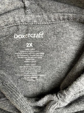 Load image into Gallery viewer, Nebraska Huskers Sweatshirt Adult 2X Gray Red Hoodie Sporty NCAA Boxercraft Mens