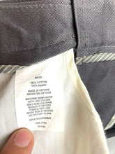 Load image into Gallery viewer, Perry Ellis Pants Adult 40x29 Gray Portfolio Flat Front Straight Leg Dress Mens