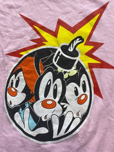 Load image into Gallery viewer, The Hundreds X Animaniacs Shirt Womens Small Pink AniAdam Bomb Streetwear Ladies