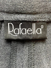 Load image into Gallery viewer, Rafaella Pants Womens 10 (29x29.5) Gray Wide Leg Flat Front Spandex Stretch Lady