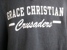 Load image into Gallery viewer, Badger Sport Sweatshirt Adult 2XL XXL Black Crusaders Sawyer's Dad Hoodie Mens