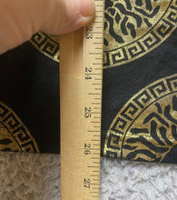 Load image into Gallery viewer, Drill Clothing Shirt Adult Large Black Gold AOP Medallion Medusa Head Mens