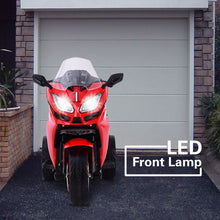 Load image into Gallery viewer, TAMCO-1200 red ,kids electric motorcycle 3 wheels 2 motor 12V battery Children ride on motorcycle with lightting wheels