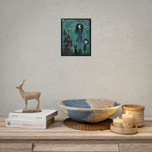 Load image into Gallery viewer, Rolled Poster — 'It's Okay to Be Strange' Gothic Cute Art Print