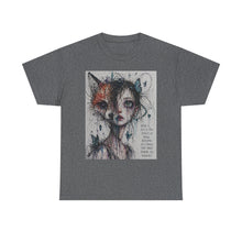 Load image into Gallery viewer, Dark Gothic Girl Art T-Shirt