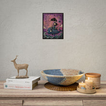 Load image into Gallery viewer, Take the Scenic Route Rolled Poster — Gothic Whimsical Ocean Fantasy Wall Art