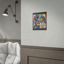 Load image into Gallery viewer, "Be You The World Needs Your Light" Pride Wall Art | LGBTQ+ Hope Print