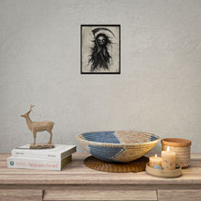Load image into Gallery viewer, Rolled Poster — Gothic Grim Reaper Art Print, Dark Horror Wall Decor