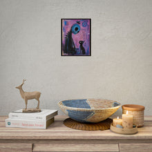 Load image into Gallery viewer, Be Kind to Your Mind It Carries You Through Worlds No One Else Can See Rolled Poster — Gothic Whimsical Fantasy Wall Art