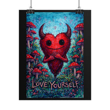 Load image into Gallery viewer, Love Yourself Demon Heart Poster