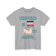 Load image into Gallery viewer, Thrifting is my Cardio Strong Arm Thrifter Reseller T-Shirt - ALL Sizes - S - 5XL