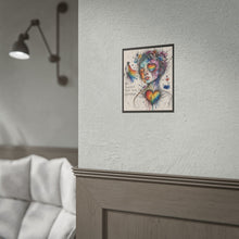 Load image into Gallery viewer, "That's Your Superpower" Pride Art | Fine Line Sketch Rainbow Heart Poster