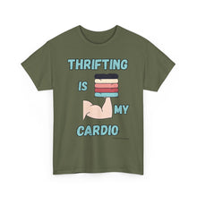Load image into Gallery viewer, Thrifting is my Cardio Strong Arm Thrifter Reseller T-Shirt - ALL Sizes - S - 5XL