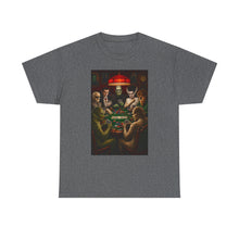 Load image into Gallery viewer, Monsters Playing Poker Horror Icons Frankenstein Creature Dracula Wolfman T-Shirt