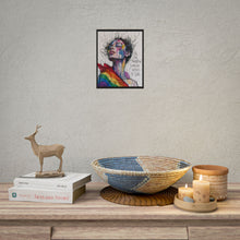 Load image into Gallery viewer, "Be The Rainbow Someone Needs To See" Pride Art | LGBTQ+ Support Print