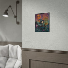 Load image into Gallery viewer, The Bravest Thing You Can Be Is Yourself Rolled Poster — Gothic Whimsical Ocean Fantasy Wall Art