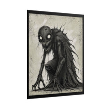 Load image into Gallery viewer, Rolled Poster — Creepy Demonic Creature Art Print (Horror Wall Decor)