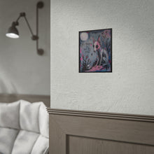 Load image into Gallery viewer, Rolled Poster — Dark Art ‘My Trauma Is Not My Fault’ Dog Skull Illustration