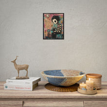 Load image into Gallery viewer, Make Peace With the Chaos and You Will Shine Anyway Rolled Poster — Gothic Inspirational Fantasy Wall Art