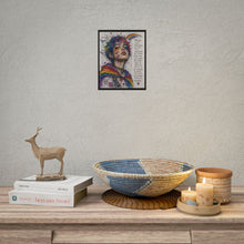 Load image into Gallery viewer, "Pride Is Something You Choose" Art | Draped Rainbow Scarf Sketch Poster