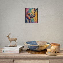 Load image into Gallery viewer, Colorful Elephant & Butterfly Inspirational Wall Art Poster | Vibrant Abstract Animal Print