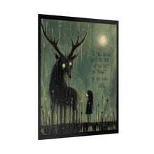 Load image into Gallery viewer, Dark Fairy Tale Poster — "I Fell in Love with the Part of You" Rolled Art Print
