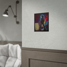 Load image into Gallery viewer, Rolled Poster — Moody Street Art Print with 'I Survived Things That Were Meant to Break Me' Quote