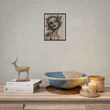 Load image into Gallery viewer, Rolled Poster — Surreal Woman with Butterflies & Quote “Love Is the Most Beautiful Pain”