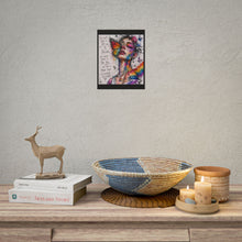 Load image into Gallery viewer, "Born To Be You" Pride Wall Art | LGBTQ+ Self-Acceptance Print