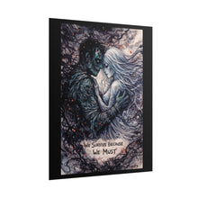 Load image into Gallery viewer, Rolled Poster — 'We Survive Because We Must' Romantic Gothic Art Print